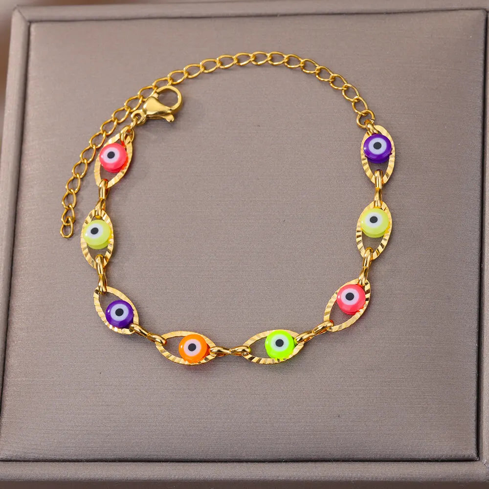 Féliza Evil Eye Bracelet - Protection and Elegance