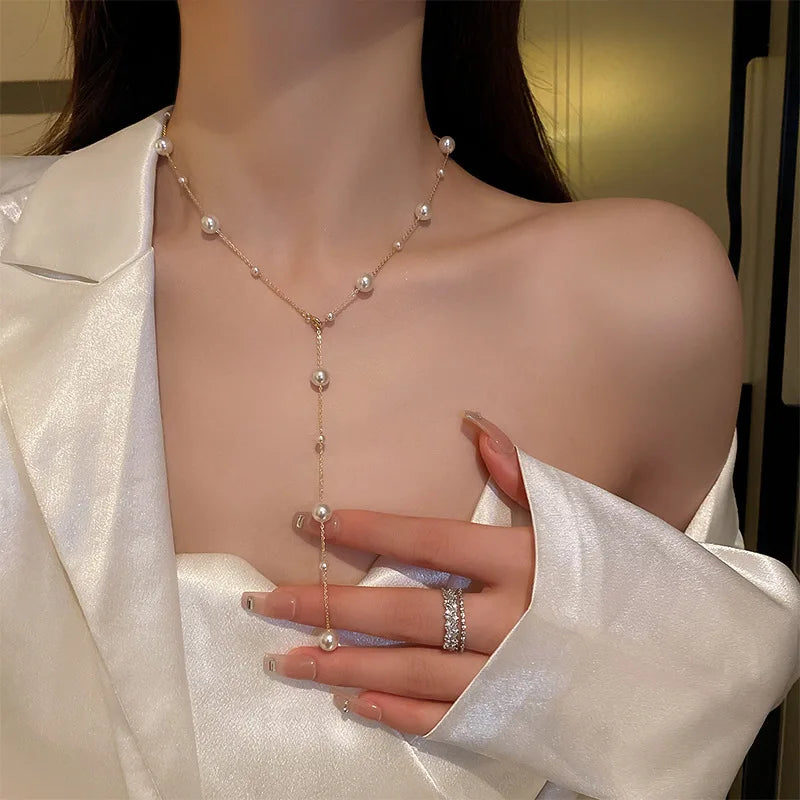 Féliza Pearl Necklace – Timeless Elegance