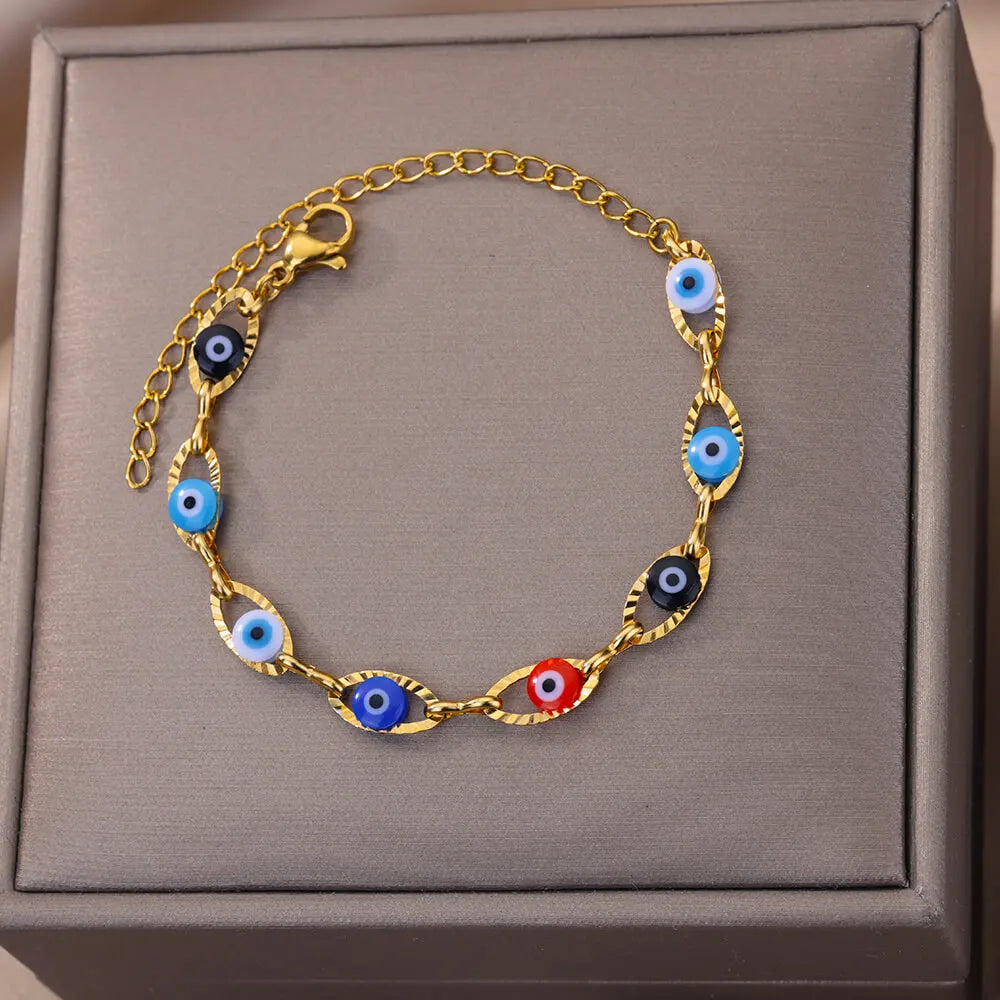Féliza Evil Eye Bracelet - Protection and Elegance