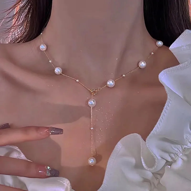 Féliza Pearl Necklace – Timeless Elegance