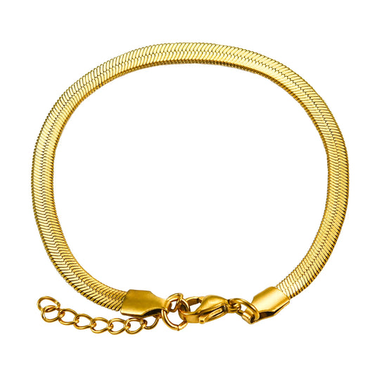 Féliza Extender Chain Bracelet – Adjustable Elegance in 925 Sterling Silver