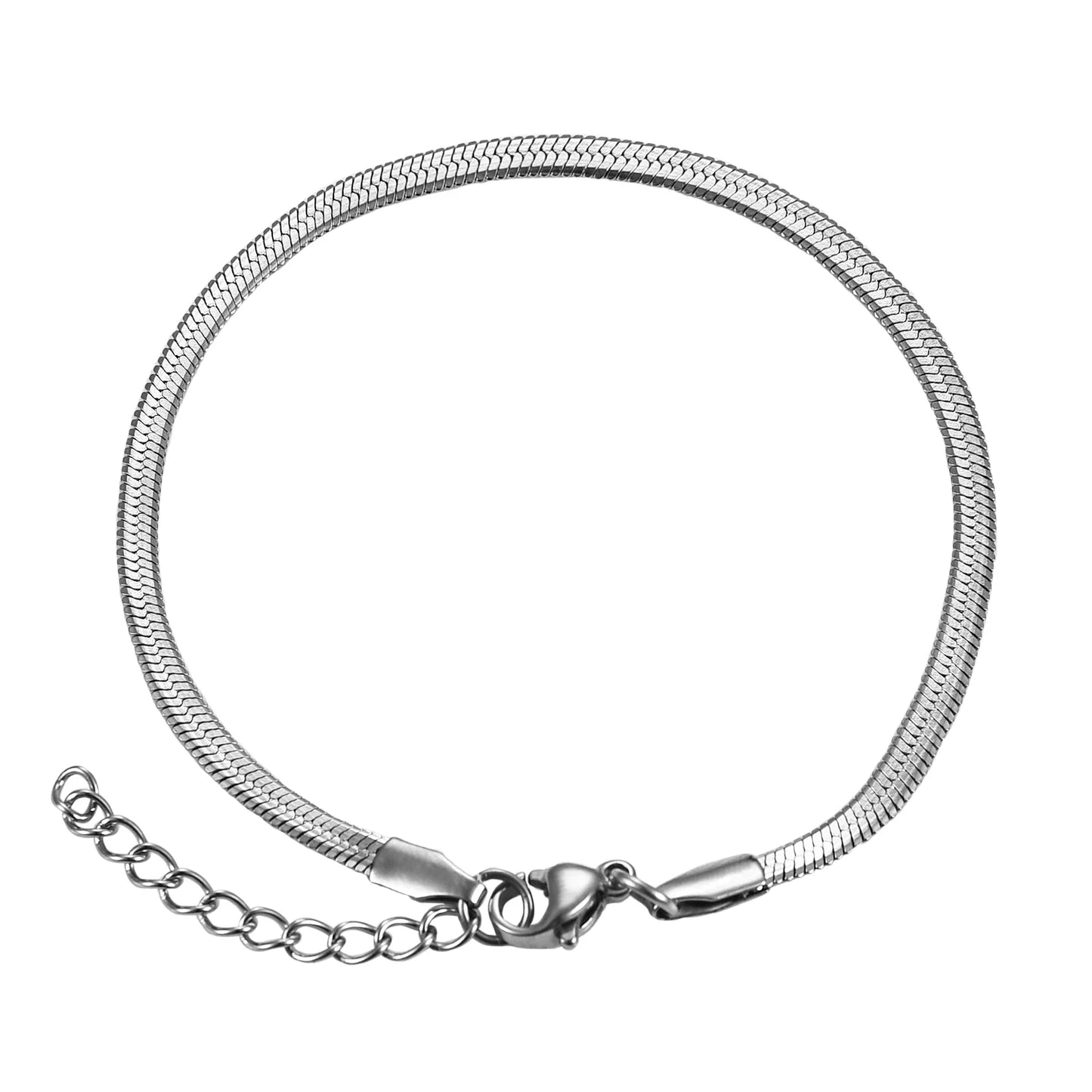 Féliza Extender Chain Bracelet – Adjustable Elegance in 925 Sterling Silver