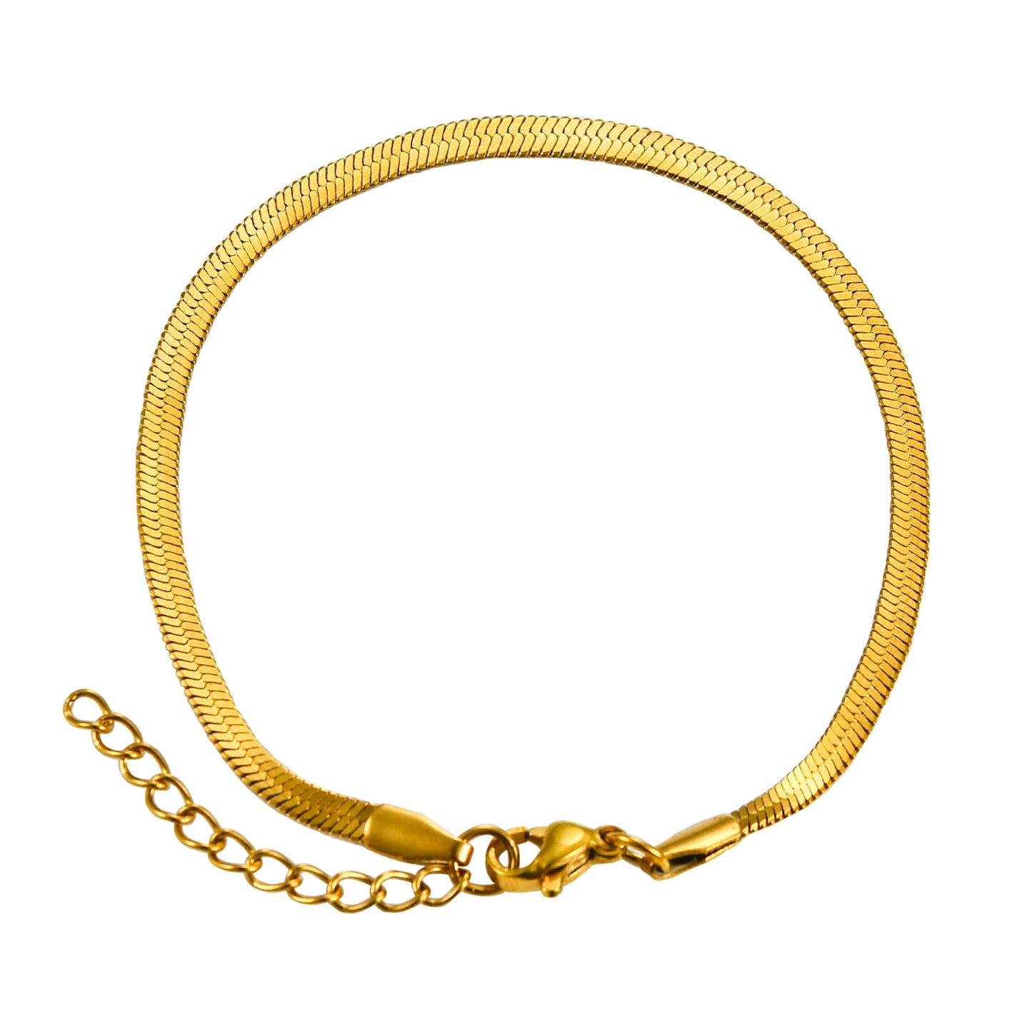 Féliza Extender Chain Bracelet – Adjustable Elegance in 925 Sterling Silver