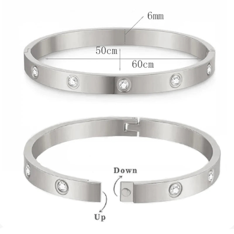 Féliza Cubic Zirconia Bracelet – Radiant Elegance in Every Sparkle