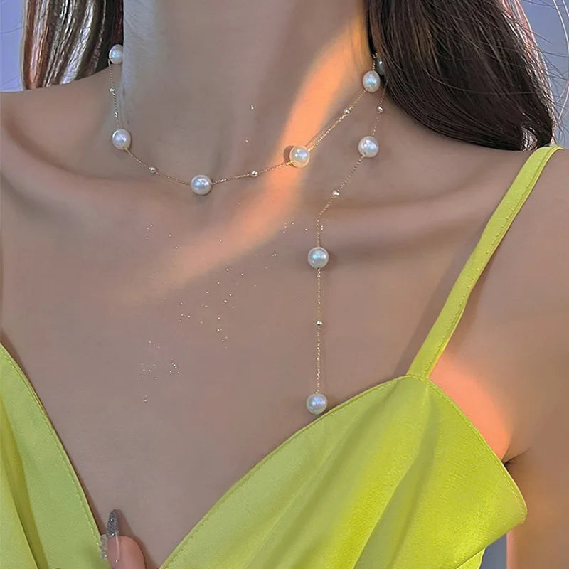 Féliza Pearl Necklace – Timeless Elegance
