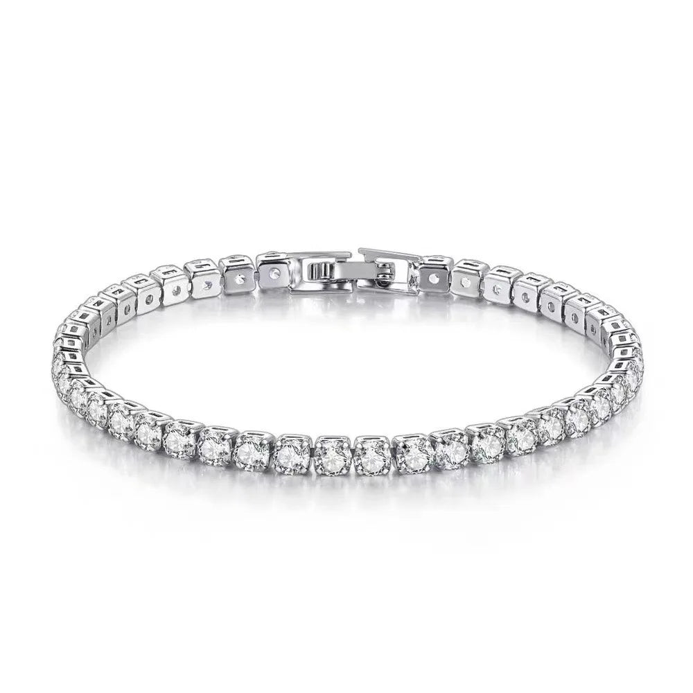 Féliza Circular Pave Bracelet – Endless Sparkle for Timeless Elegance