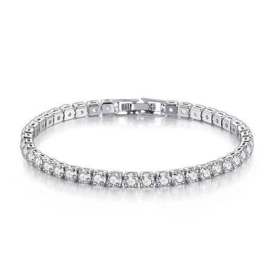 Féliza Circular Pave Bracelet – Endless Sparkle for Timeless Elegance