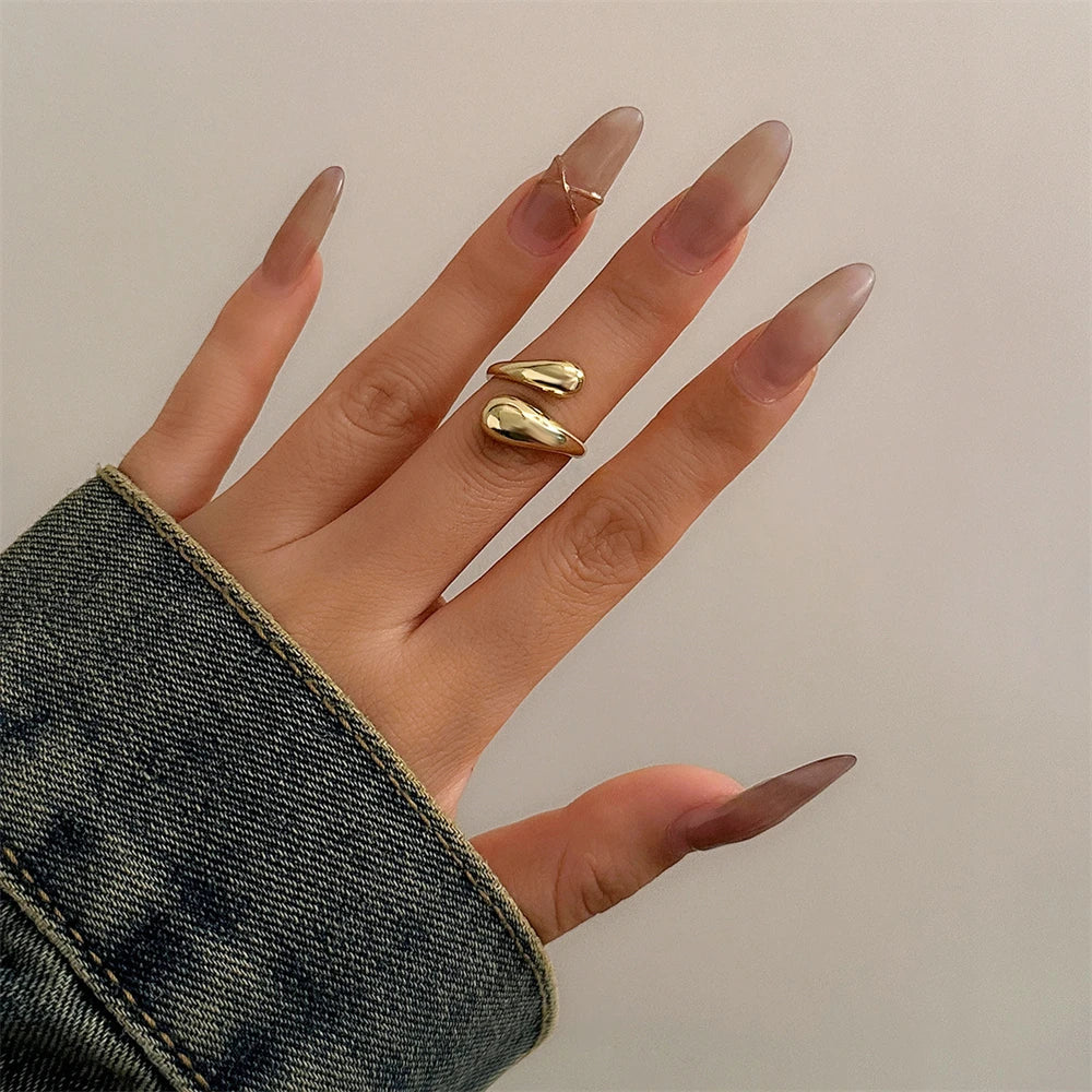 Féliza Endless Chain Necklace and Seamless Ring – Effortless Beauty in 925 Sterling Silver