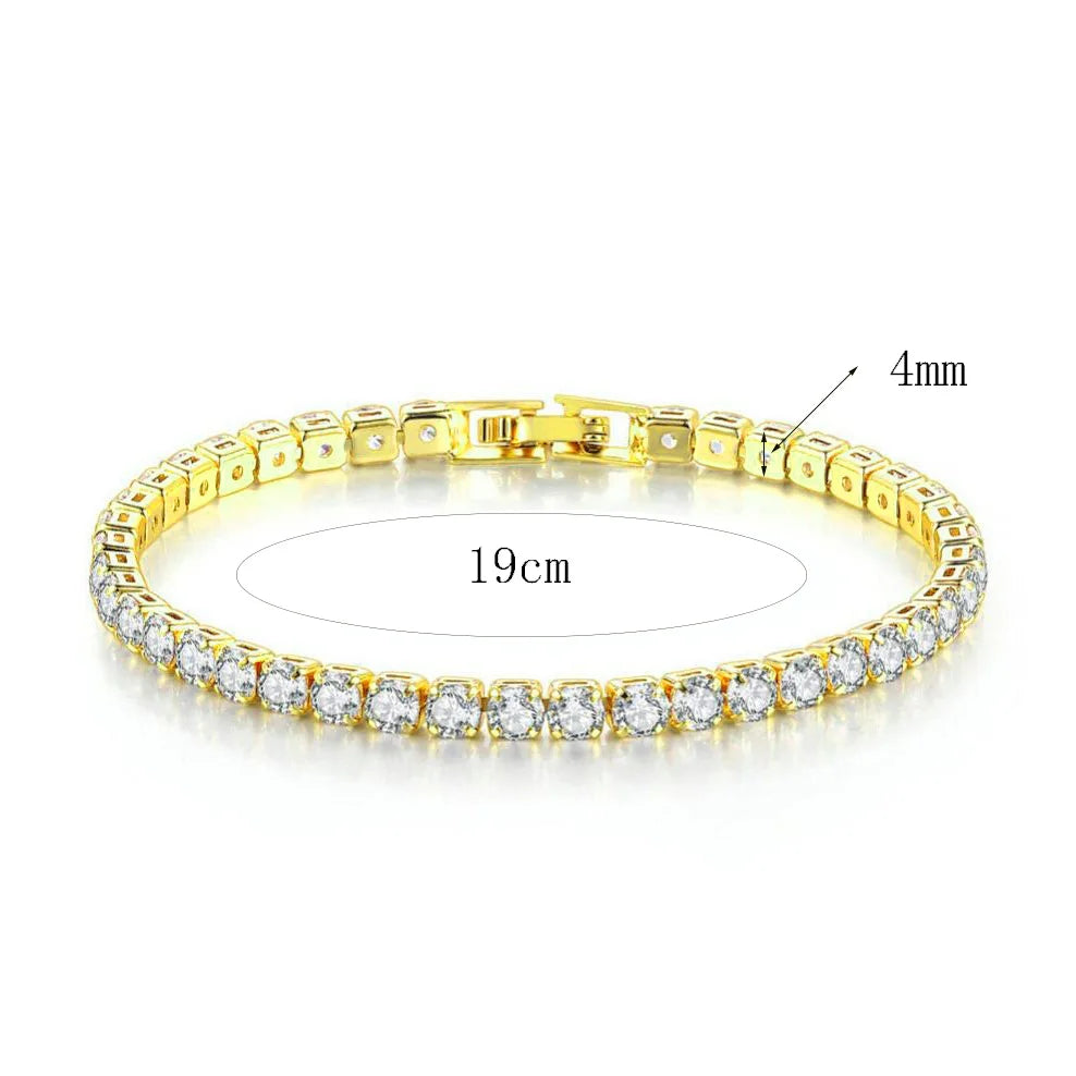Féliza Dual-Tone Bracelet Set – The Perfect Harmony of Gold and Silver in 925 Sterling Silver